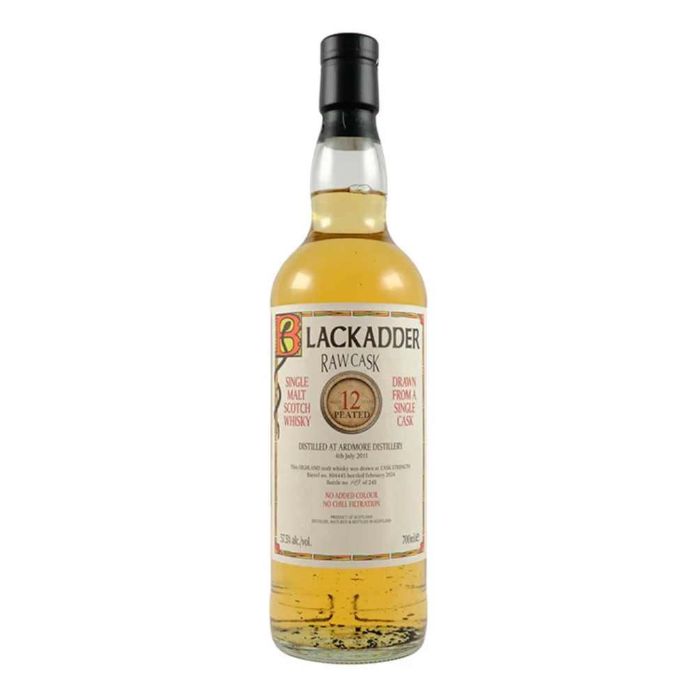 Blackadder Ardmore 12 Year Old 2011 Peated 57.5% Raw Cask 700mL