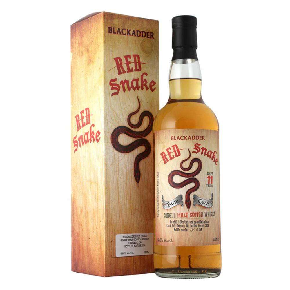 Red Snake 11 Year Old 2012 RN150 Raw Cask by Blackadder 58.6% 700mL
