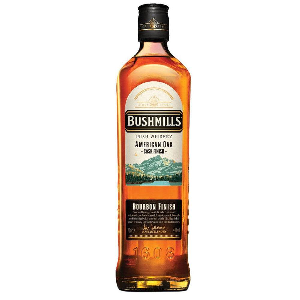 Bushmills American Oak Cask Finish Irish Whiskey 700mL