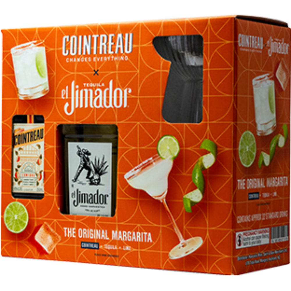 Cointreau, El Jimador & Margarita Glass Kit 725mL