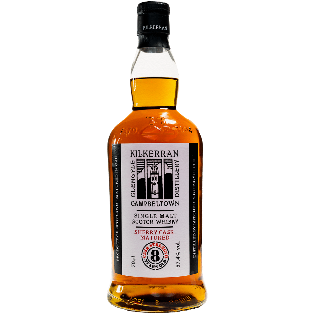 Kilkerran 'Sherry Cask Matured' 8yo Cask Strength Release 700mL