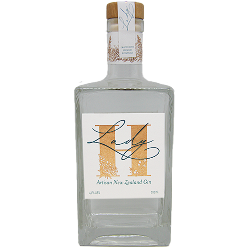 Lady H Artisinal New Zealand Gin 700mL