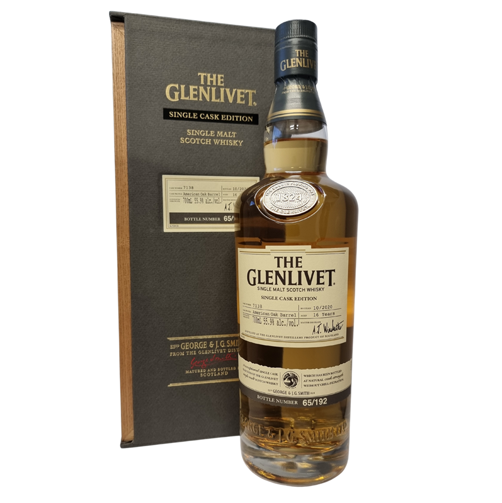 Glenlivet 16yo Single Cask American Oak 2020 Single Malt 700mL