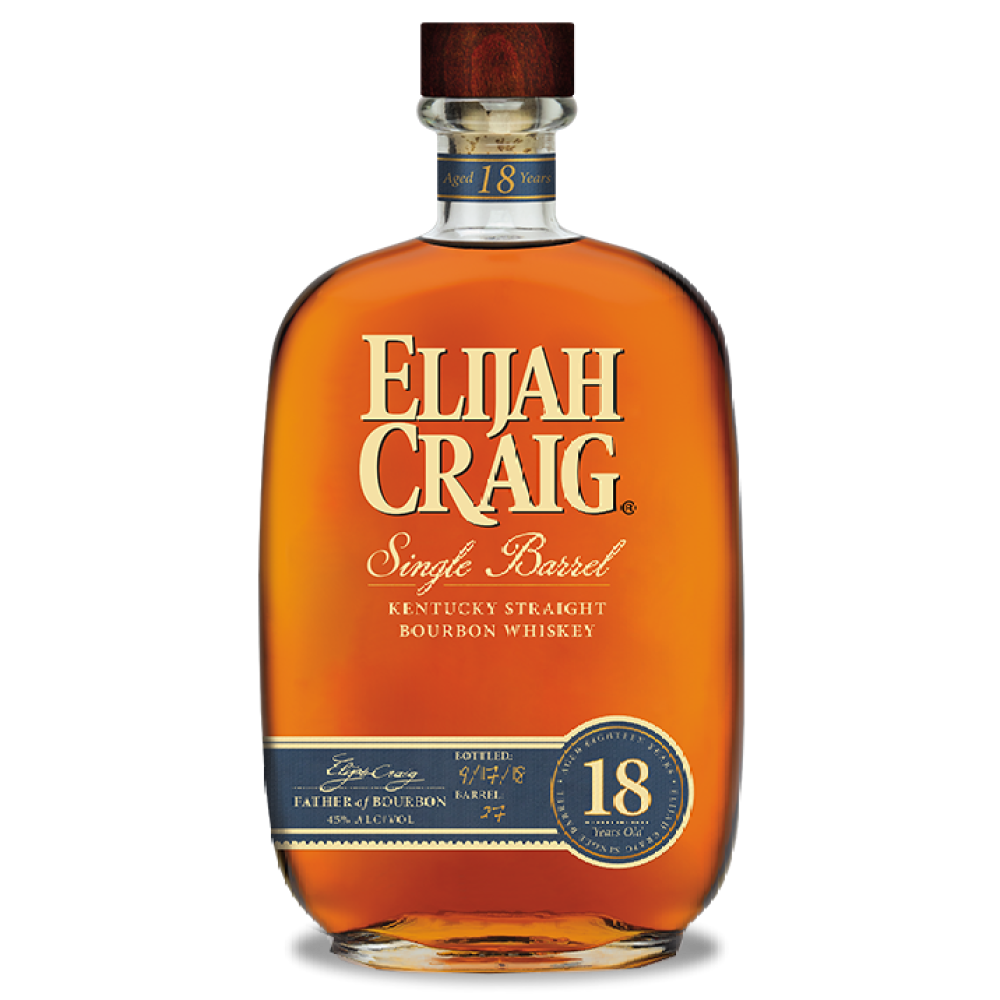 Elijah Craig 18yo Single Barrel 750mL
