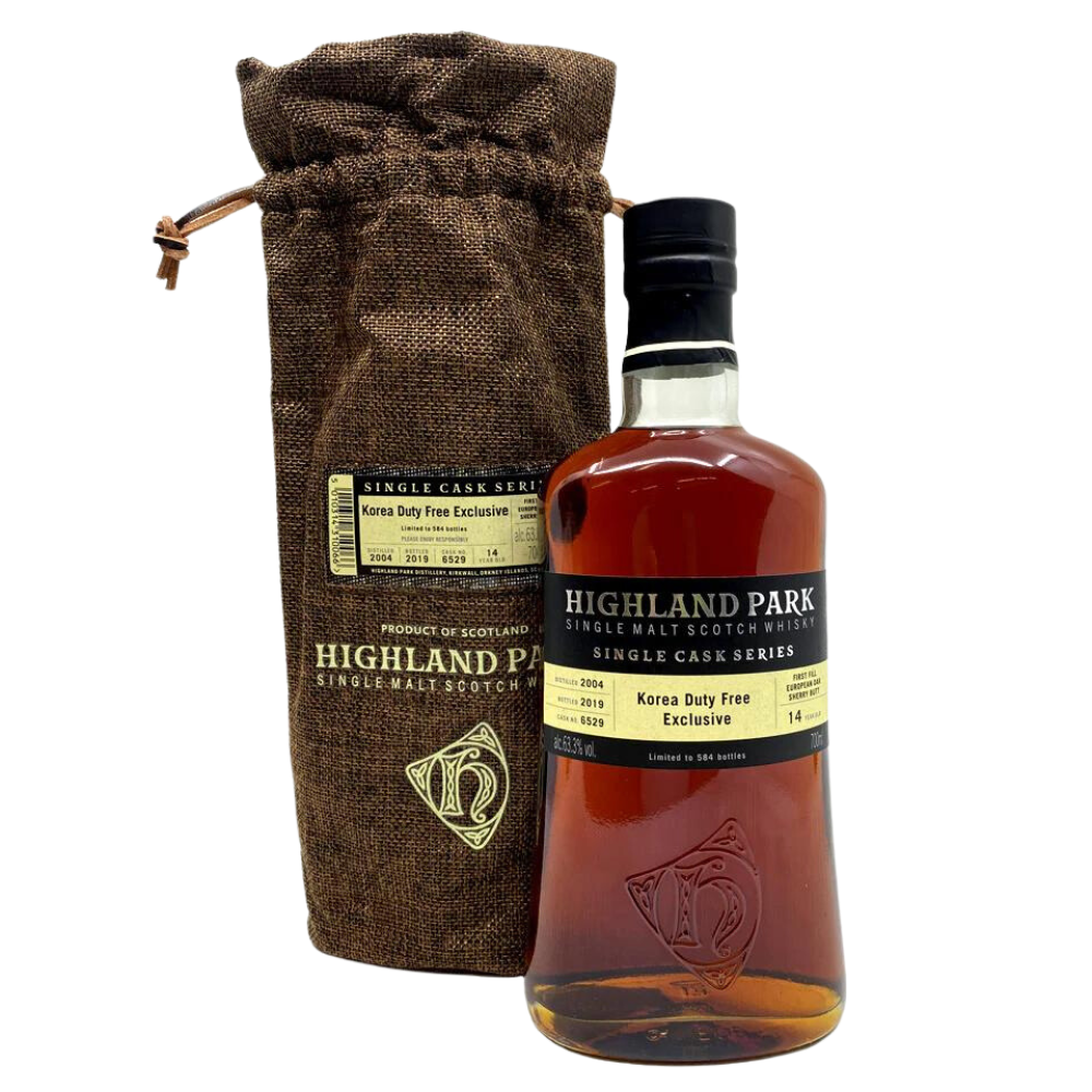 Highland Park 14yo Single Cask - Korea Duty Free Edition 700mL