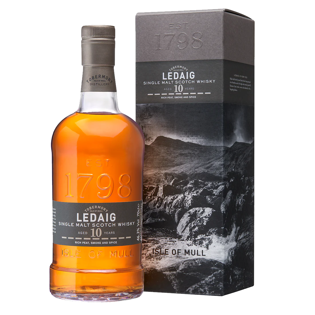 Ledaig 10yo Single Malt 700mL