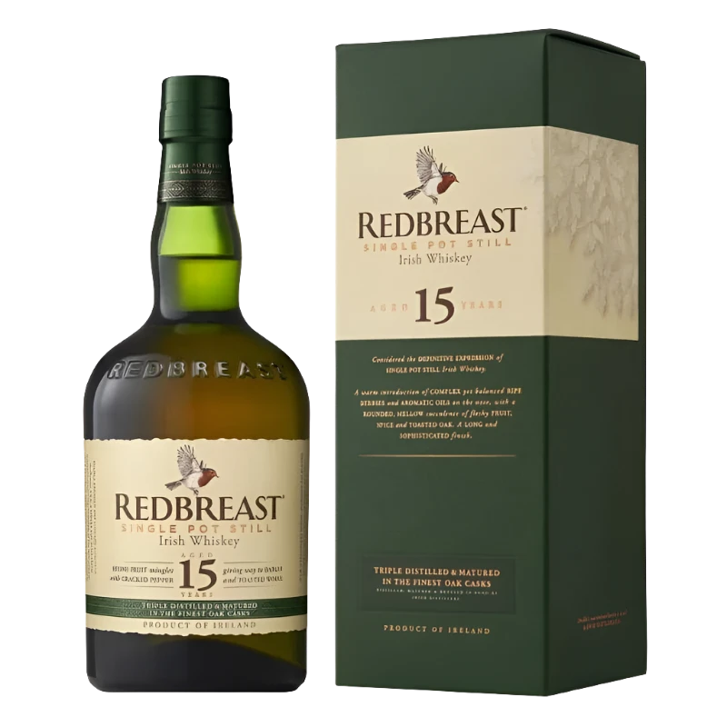 Redbreast 15yo Single Pot Still Irish Whiskey 700ml