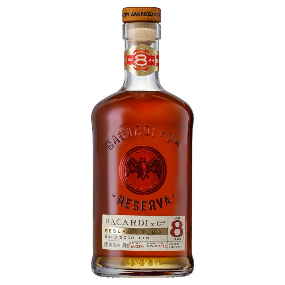 Bacardi Reserva Ocho 8yo Rum 700mL