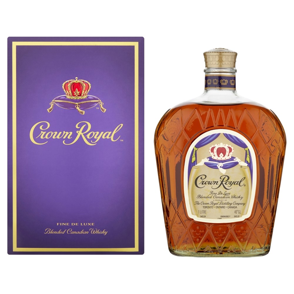 Crown Royal Canadian Whisky 1L – TaxFreeSpirits