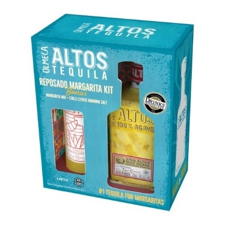 Olmeca Altos Reposado 700mL & Margarita Mix