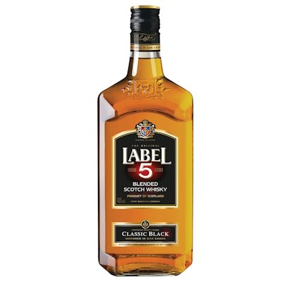 Label 5 Blended Scotch Whisky 700mL