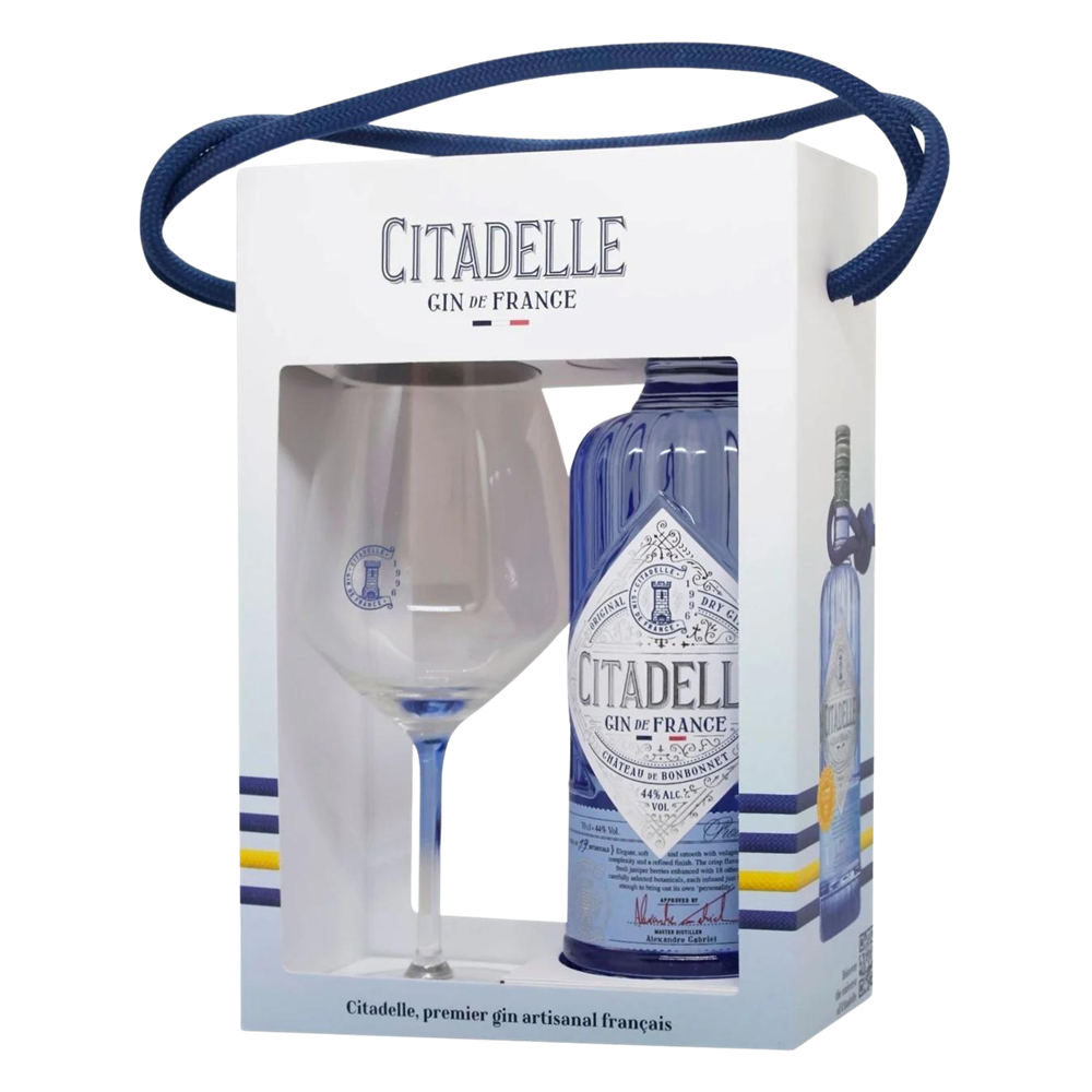 Citadelle Original Gin 700mL Giftpack w Glass