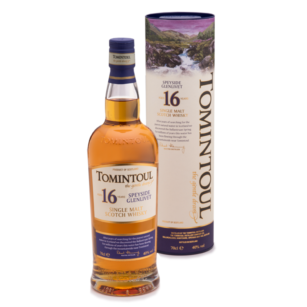 Tomintoul 16yo Single Malt Whisky 700mL