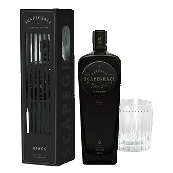 Scapegrace Black Gin Confessional Box 700ml