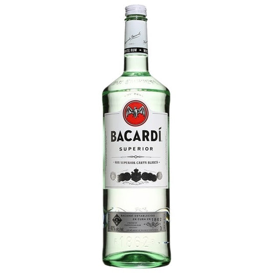 Bacardi White Rum 1L