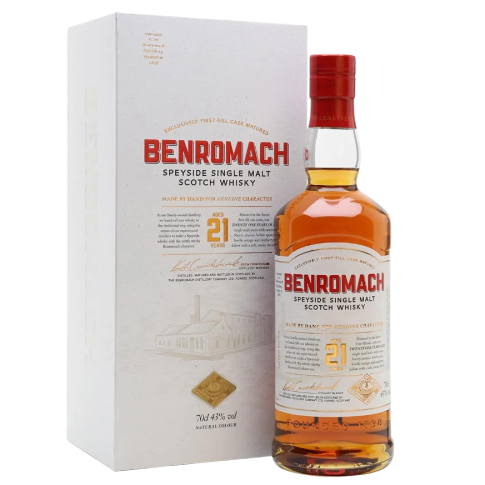 Benromach 21yo Single Malt 700mL