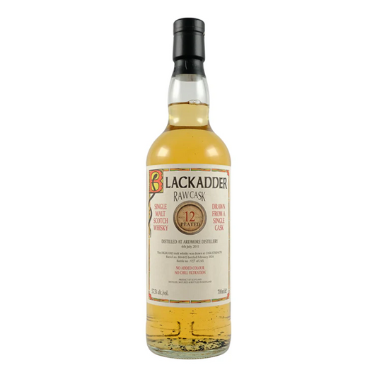 Blackadder Ardmore 12 Year Old 2011 Peated 57.5% Raw Cask 700mL