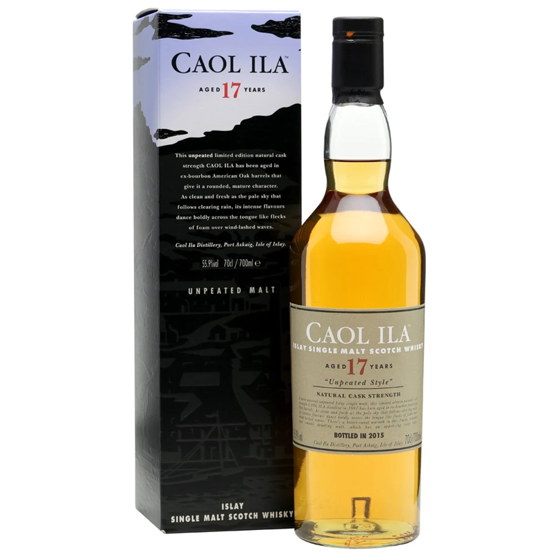 Caol Ila 17yo 'Unpeated' Special Release Single Malt 700mL