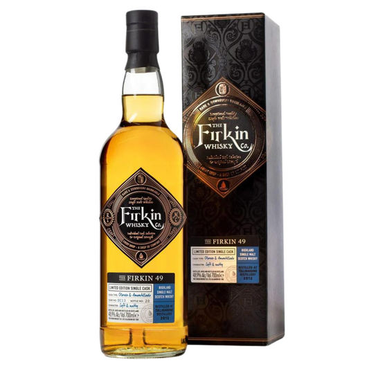 Firkin Whisky 'The Firkin 49' Tullibardine Oloroso & Amontillado Cask Aged 700mL