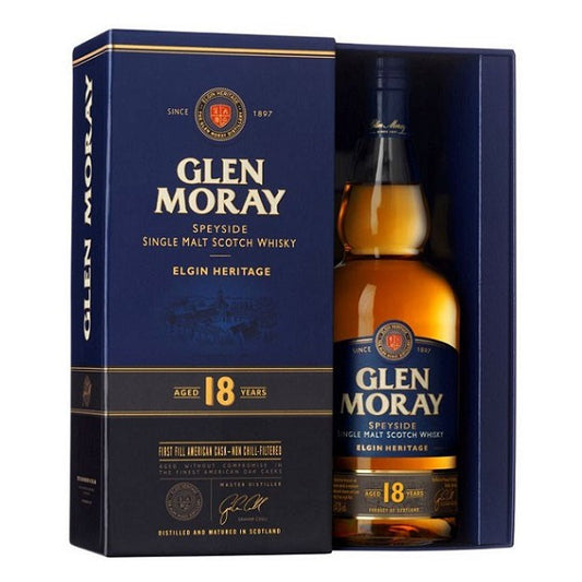 Glen Moray 18yo Single Malt 700mL