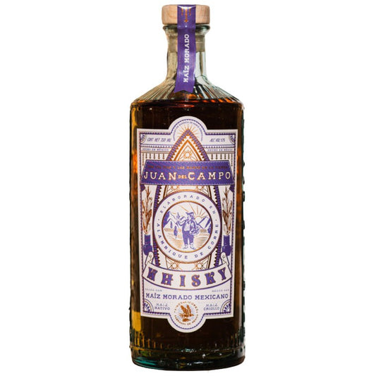Juan El Campo Whisky Morado Huichol 'Maiz Azul' 700mL (Discontinued)