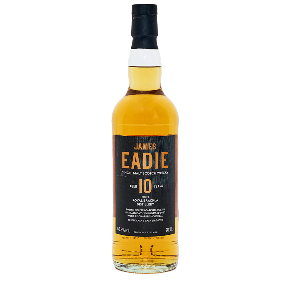 James Eadie Royal Brackla 10YO Recharred Hogshead 58.9% 700mL