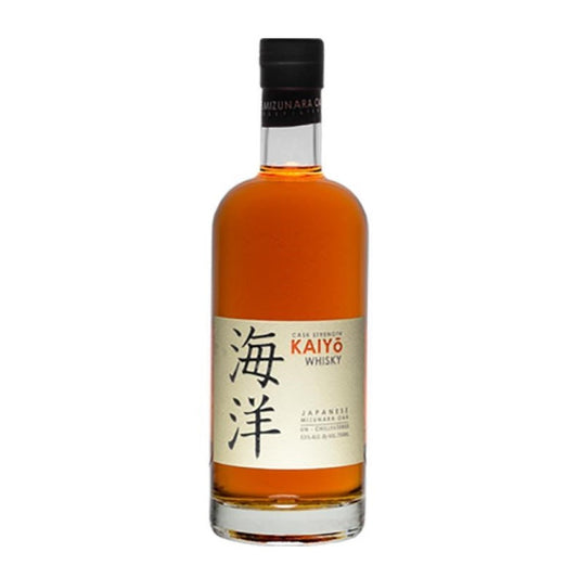 Kaiyo Mizunara Oak Cask Strength Whisky 750mL