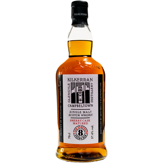 Kilkerran 'Sherry Cask Matured' 8yo Cask Strength Release 700mL
