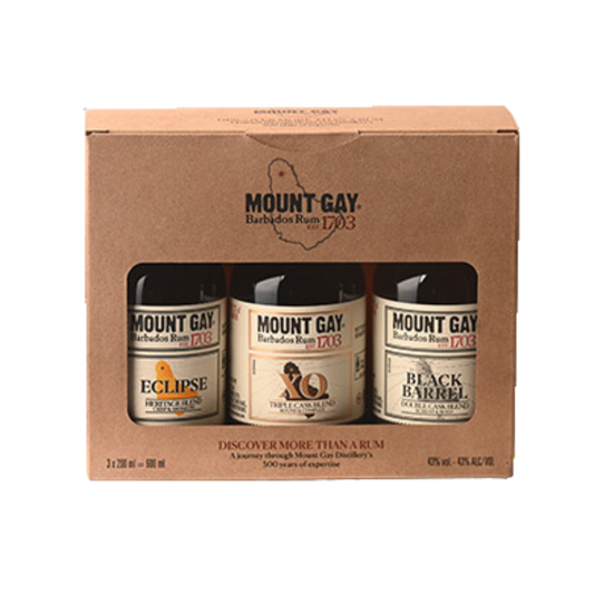 Mount Gay Rum Discovery Pack 3x200mL