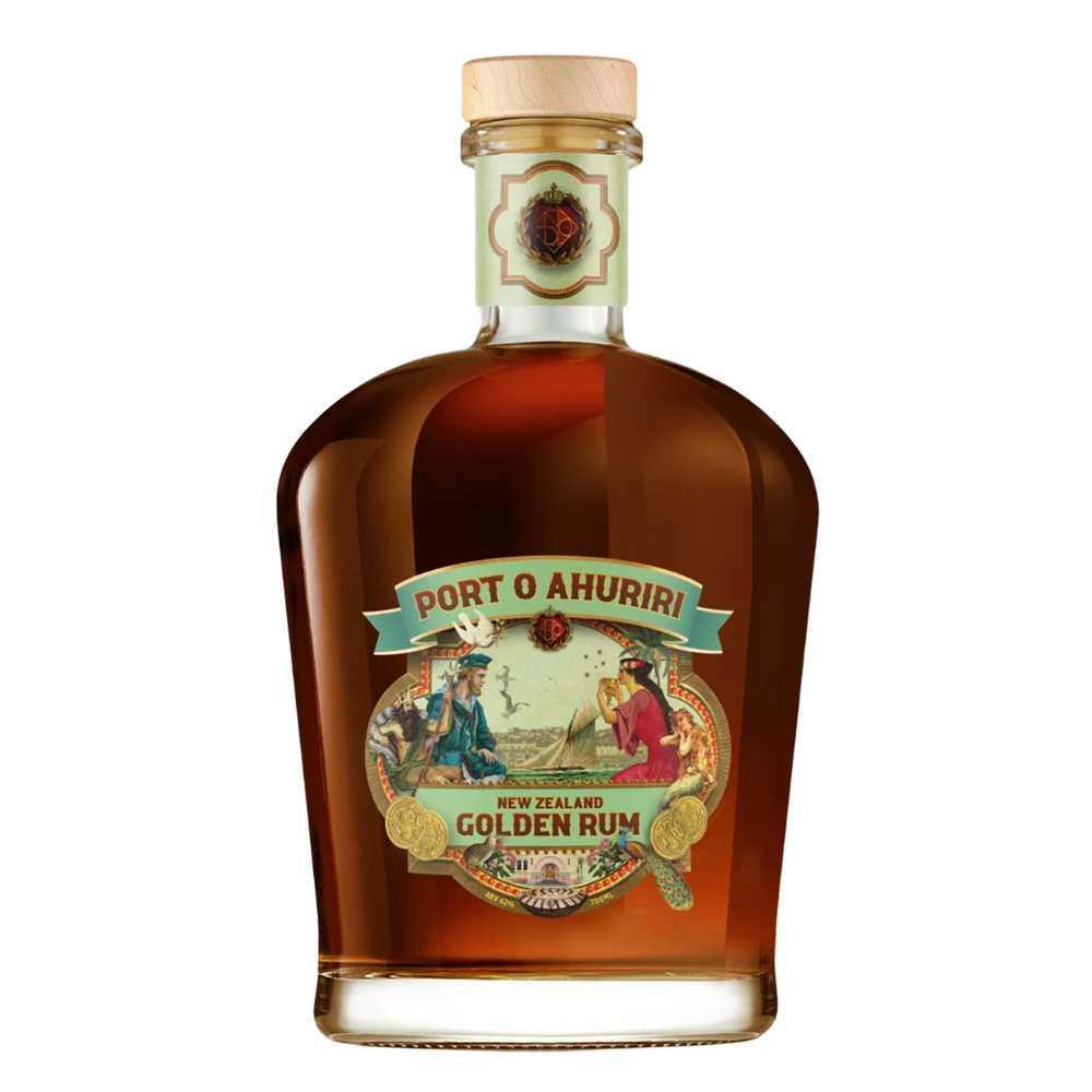 The National Distilling Co. Port O Ahuriri Golden Rum 750mL