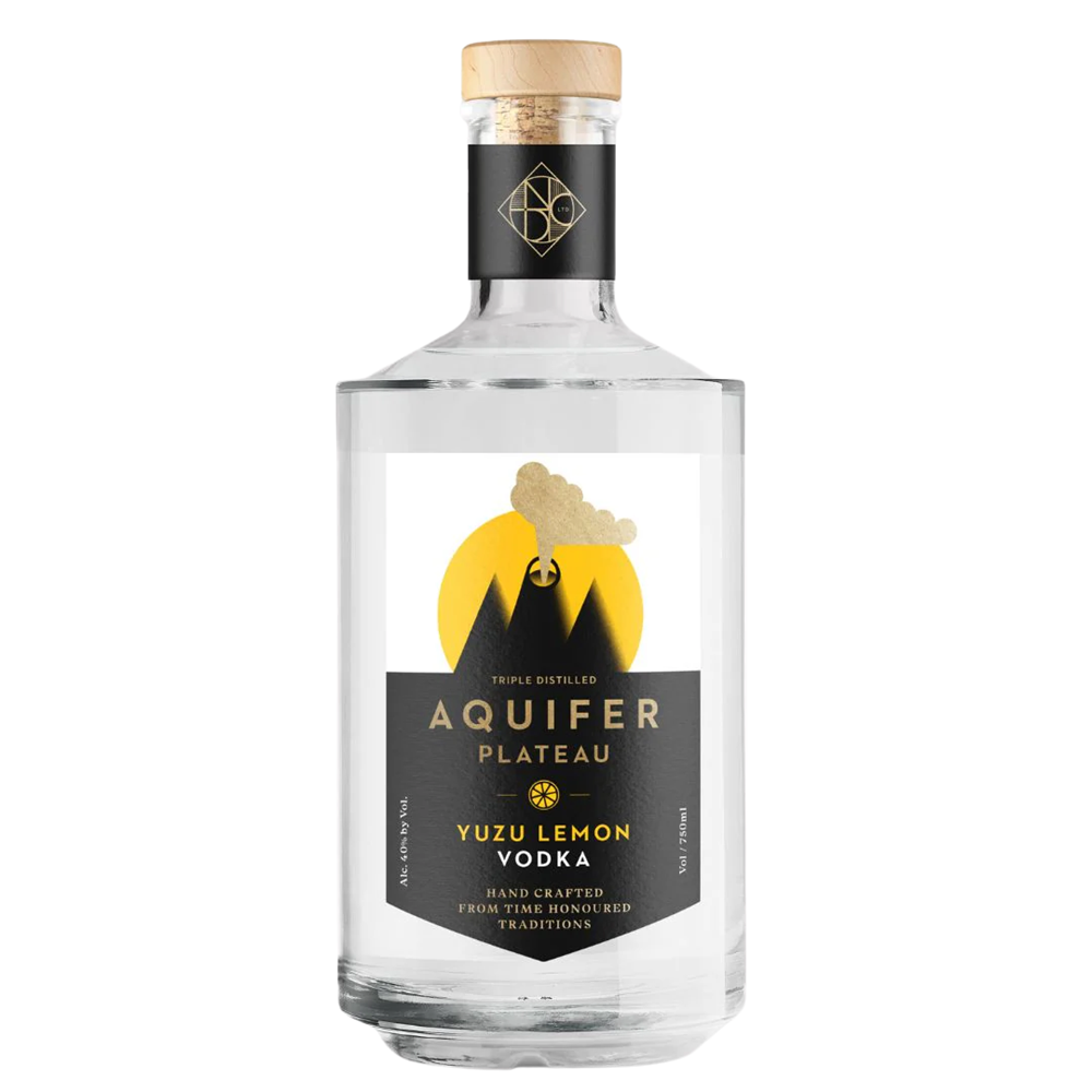 The National Distilling Co. Aquifer Yuzu Vodka 750mL