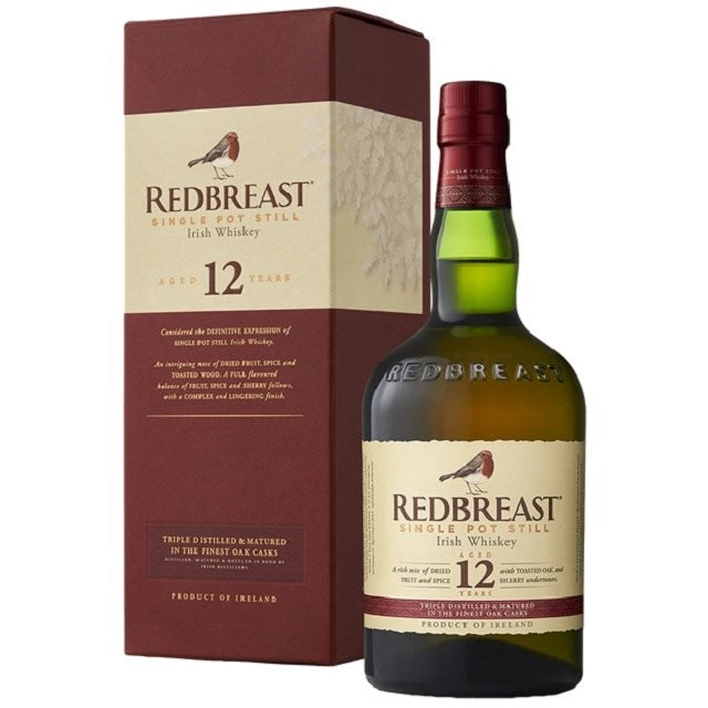 RedBreast 12yo Irish Whiskey 700mL