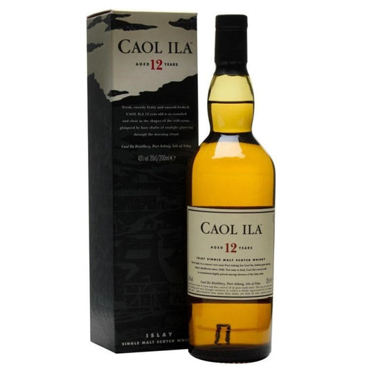 Caol Ila 12yo Islay Single Malt Whisky 700mL