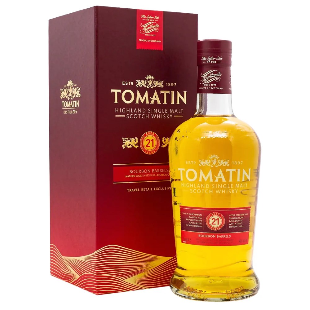 Tomatin 21yo Single Malt 700mL