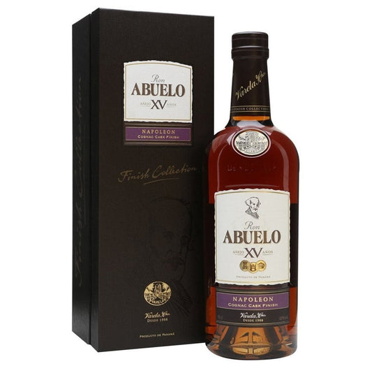 Ron Abuelo 15yo Napoleon Cognac Cask Finish 750mL