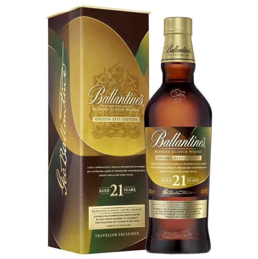 Ballantines 21yo Golden Zest Blended Whisky 700mL