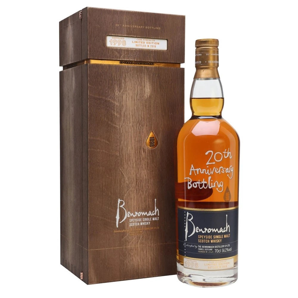 Benromach '20th Anniversary' 1998/20yo Single Malt 700mL