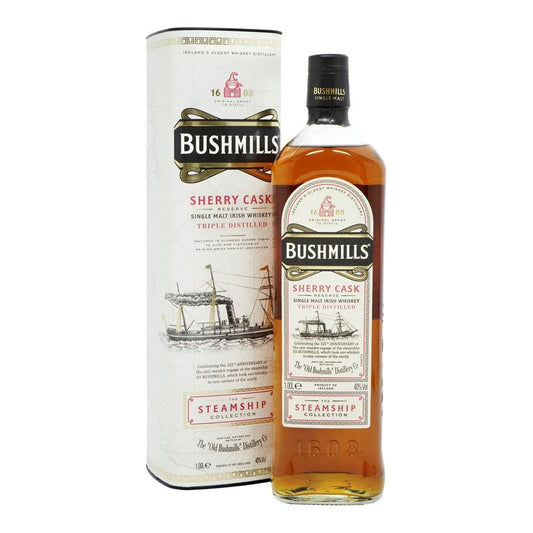 Bushmills Steamship Collection Sherry Cask Irish Whiskey 1L