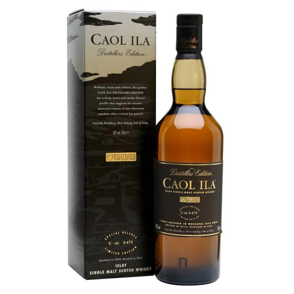 Caol Ila Distillers Edition Moscatel Finish Single Malt 700mL