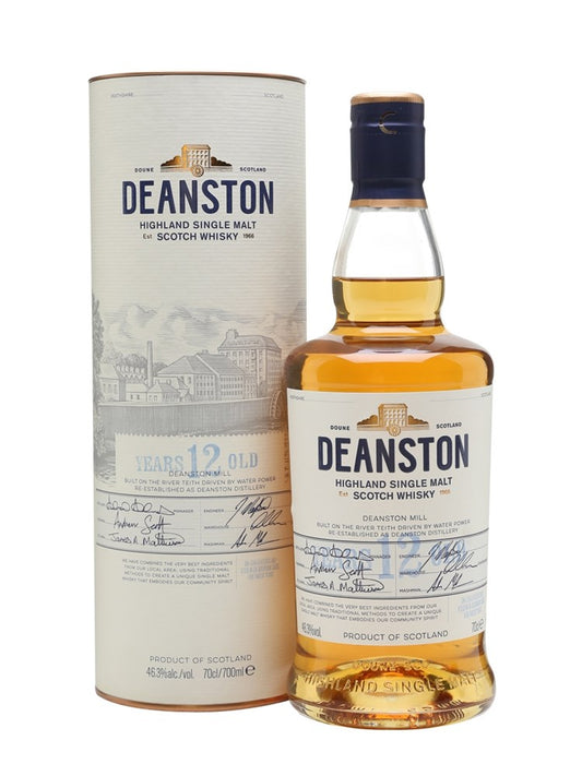 Deanston 12yo Highland Whisky 700mL