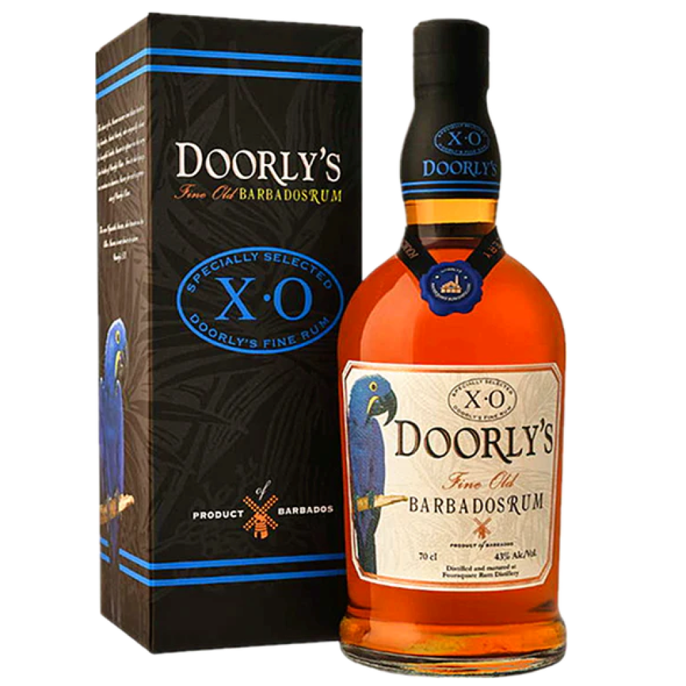 Doorly's XO Rum 700mL + 2x Glasses Gft Pack
