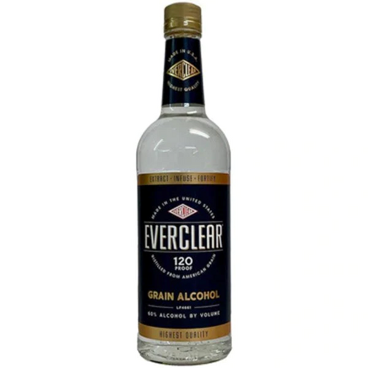 Everclear Grain Alcohol 60% 750mL