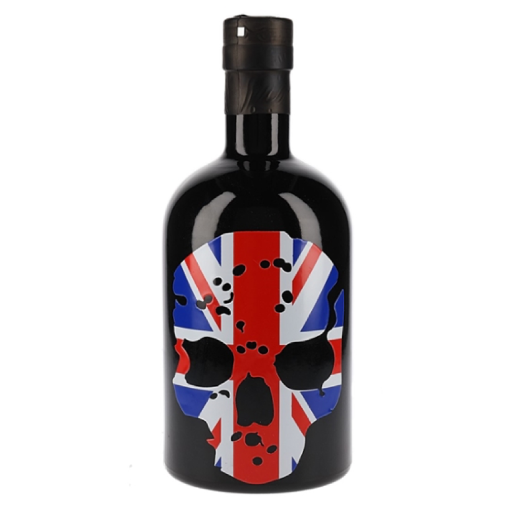 Ghost Vodka Union Jack Skull 700mL