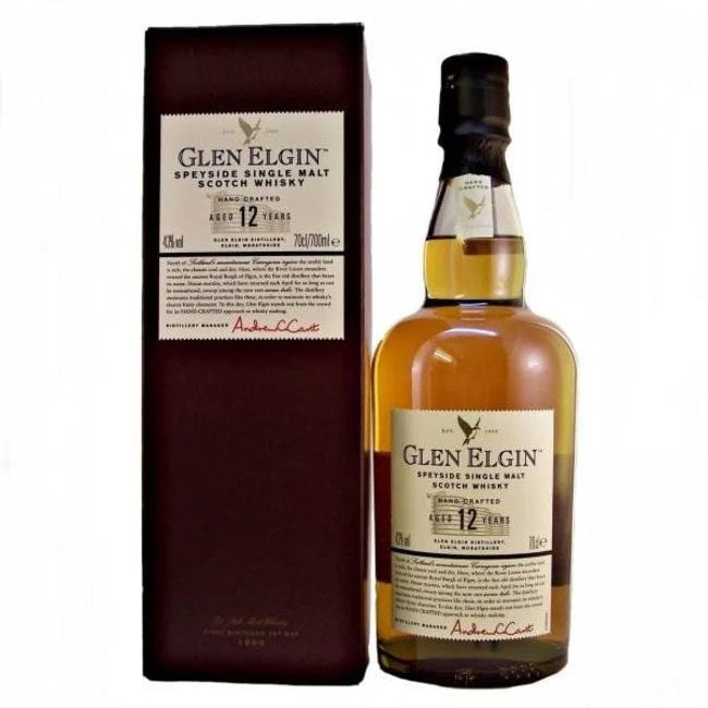 Glen Elgin 12yo Speyside Single Malt 700mL