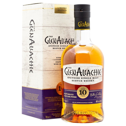 Glenallachie 10yo Grattamacco Wine Cask Finish Single Malt 700mL