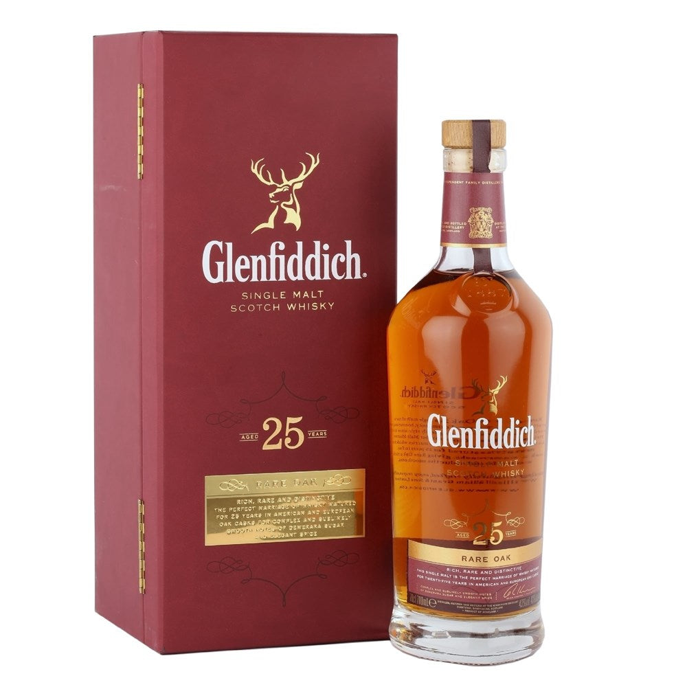 Glenfiddich 25yo Rare Oak Single Malt 700mL