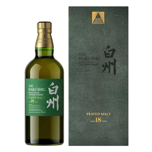 Hakushu 18yo Peated Japanese Whisky 700ml