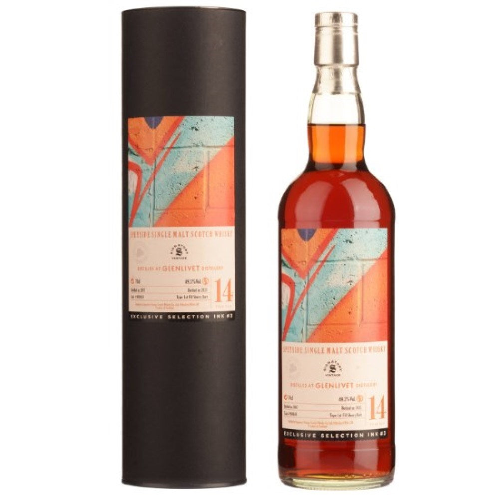 Glenlivet 'Signatory' 2007/14yo Exclusive Selection Ink #3 700mL