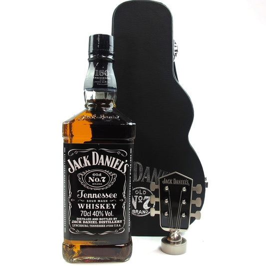 Jack Daniels Guitar Case Gift Pack 700mL