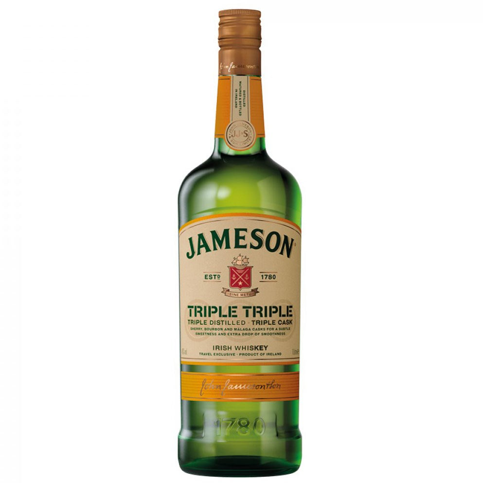 Jameson Triple Triple Triple Irish Whiskey 1L